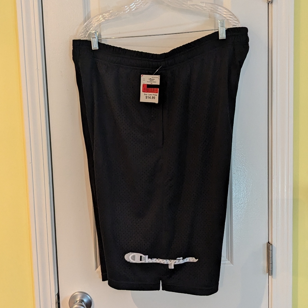 Champion Black Athletic Shorts